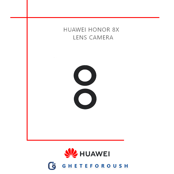 شیشه دوربین Huawei Honor 8x