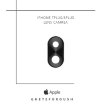 قیمت شیشه دوربین iPhone 7plus-iPhone 8plus