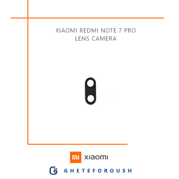 شیشه دوربین Redmi Note 7 Pro