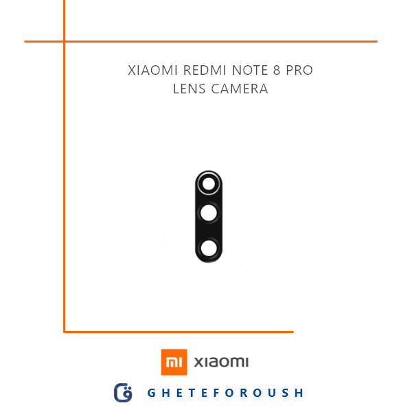 شیشه دوربین Redmi Note 8 Pro