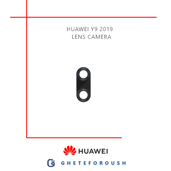 شیشه دوربین Huawei Y9 2019
