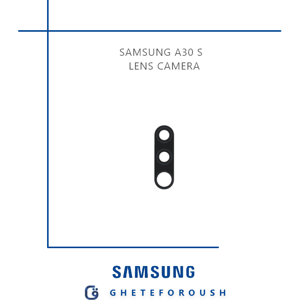 شیشه دوربین Samsung A30s