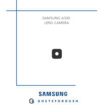 شیشه دوربین Samsung A300