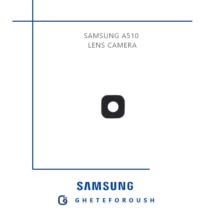 شیشه دوربین Samsung A510