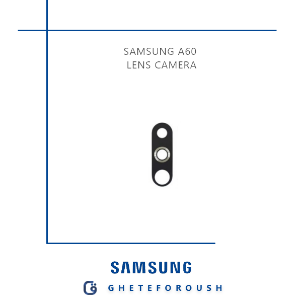 شیشه دوربین Samsung A60