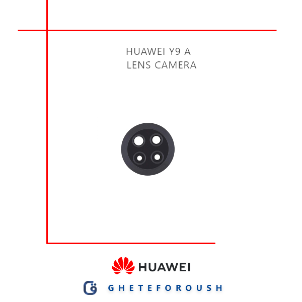 شیشه دوربین Huawei Y9A