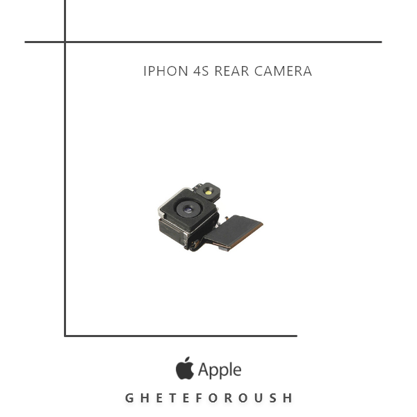دوربین پشت iPhone 4s