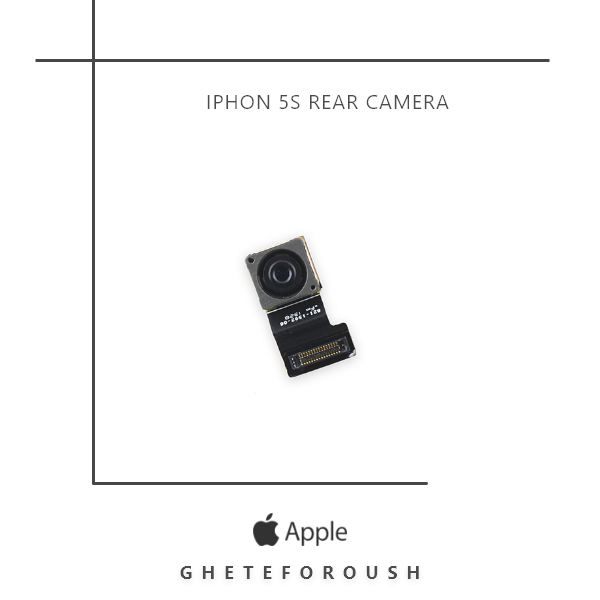 دوربین پشت iPhone 5s
