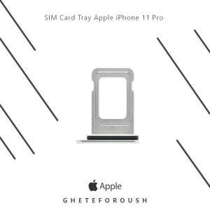 SIM Card Tray Apple iPhone 11 Pro silver
