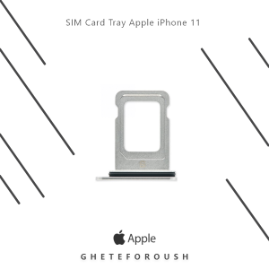 SIM Card Tray Apple iPhone 11 silver