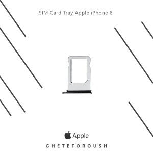 SIM Card Tray Apple iPhone 8 silver