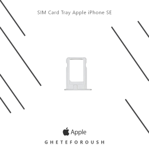 SIM Card Tray Apple iPhone SE silver