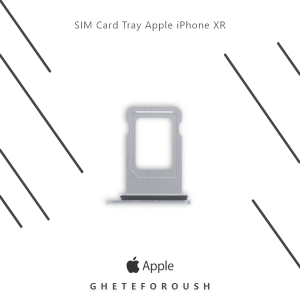 SIM Card Tray Apple iPhone XR silver
