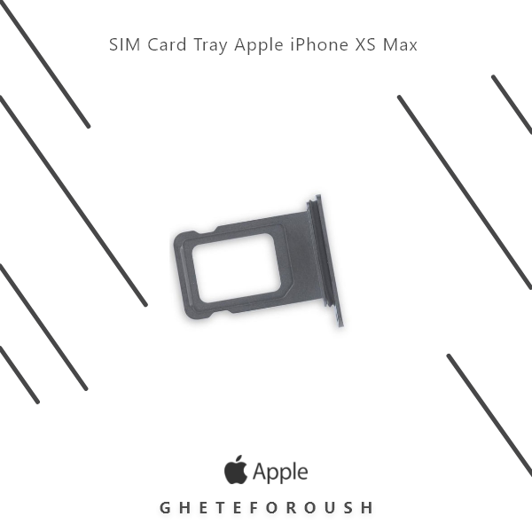 SIM Card Tray Apple iPhone XS Max black