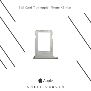 SIM Card Tray Apple iPhone XS Max silver