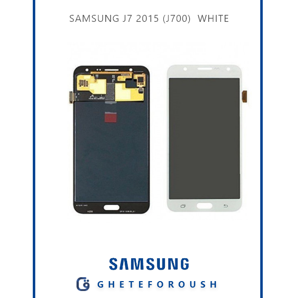 تاچ و ال سی دی سامسونگ SAMSUNG J7 2015 (J700) سفید