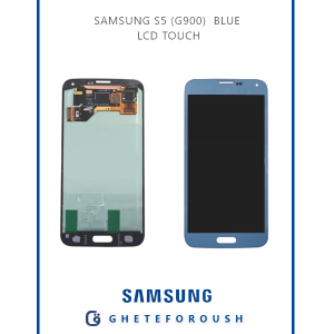 تاچ و ال سی دی سامسونگ SAMSUNG S5 (G900) آبی